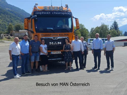 Besuch von MAN Österreich